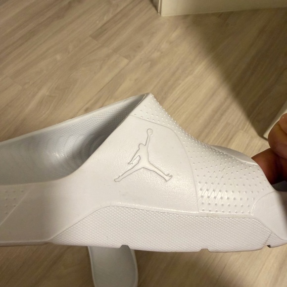 Jordan White Men's Loafers - Picture 2 of 5